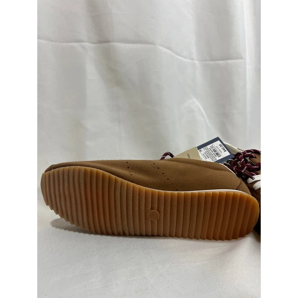 Universal Thread Cognac Brown‎ Faux Suede Jogger Sneakers Memory Foam 9.5 NEW